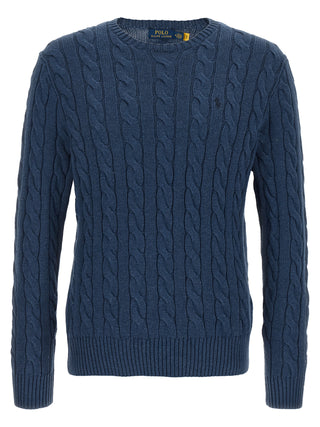 Blue Cotton Cardigan