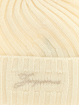 White Cashmere Beanie
