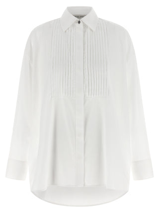 Blusa de algodón blanca