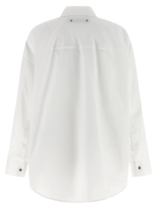 Blusa de algodón blanca