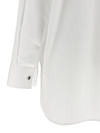 Blusa de algodón blanca