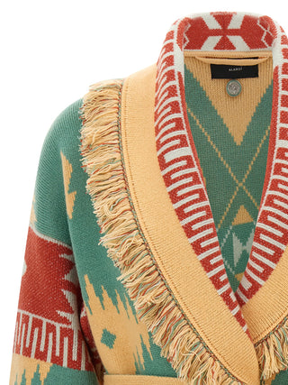 Multicolor Cashmere Cardigan