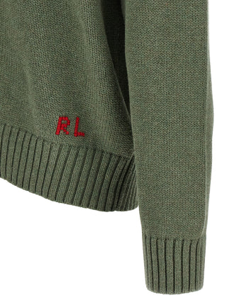 Bicolor Cotton Cardigan