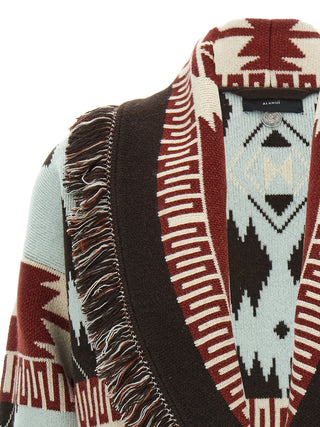Multicolor Wool Cardigan