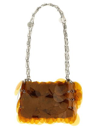 Orange Polyester Shoulder Bag