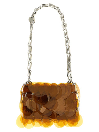 Orange Polyester Shoulder Bag