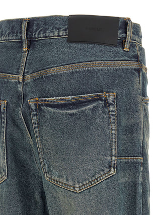 Blue Cotton Jeans Denim