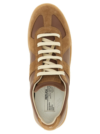 Brown Calfskin Sneakers