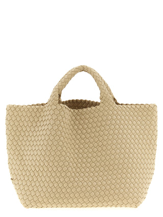 Beige Neoprene Tote Bag