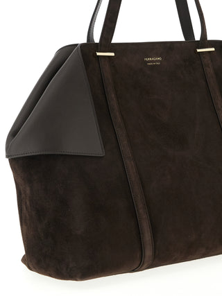 Brown Goatskin Shoulder Bag