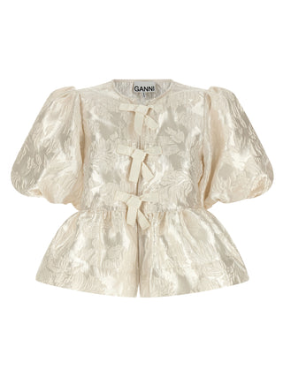 White Polyester Blouse