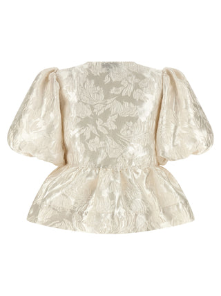 White Polyester Blouse