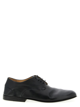 Black Calfskin Oxfords And Derbies