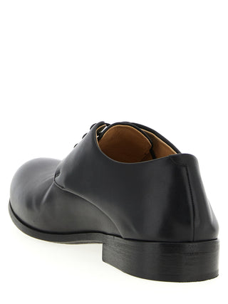 Black Calfskin Oxfords And Derbies