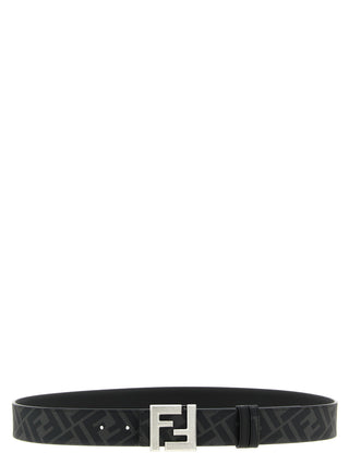 Black Calfskin Regular Belt
