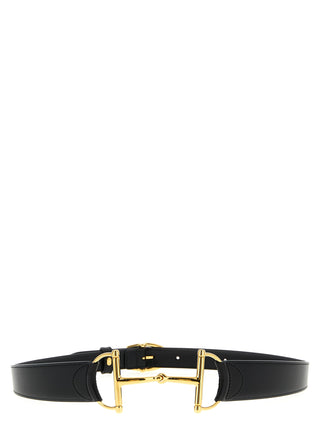 Black Calfskin Regular Belt