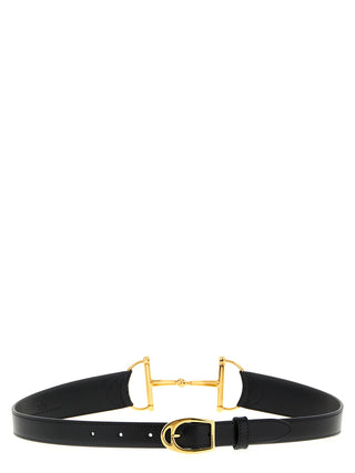 Black Calfskin Regular Belt