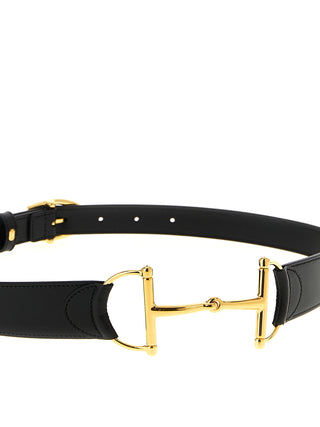 Black Calfskin Regular Belt