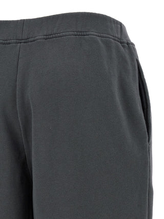Pantalones casuales de algodón gris