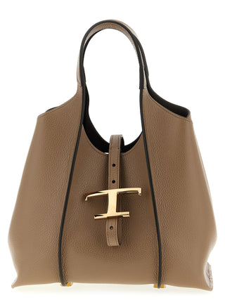 Beige Calfskin Handbag