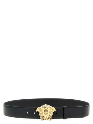 Black Calfskin Regular Belt