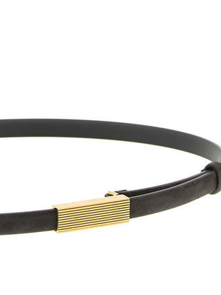 Brown Calfskin Regular Belt