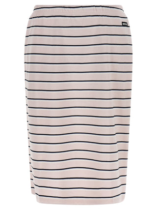 Multicolor Cotton Midi Skirt