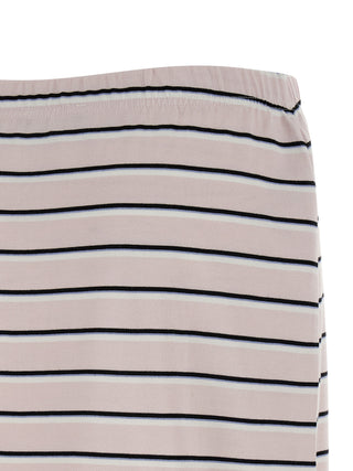 Multicolor Cotton Midi Skirt