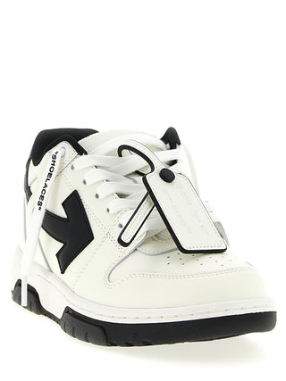 Bicolor Calfskin Low Top Sneakers
