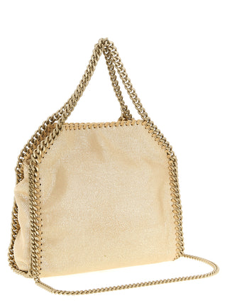 Gold Polyester Handbag