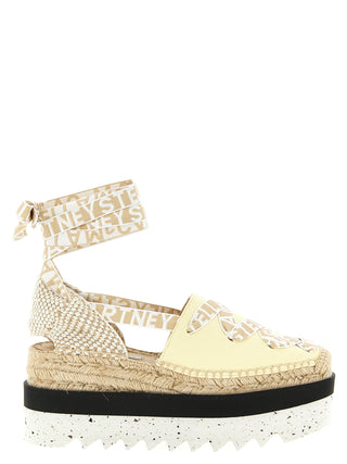 Bicolor Polyethylene Wedge Sandals