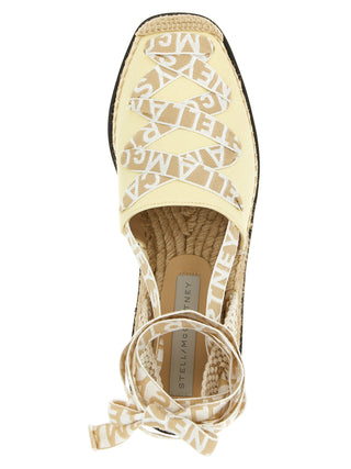 Bicolor Polyethylene Wedge Sandals