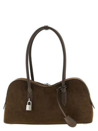 Brown Hemp Shoulder Bag