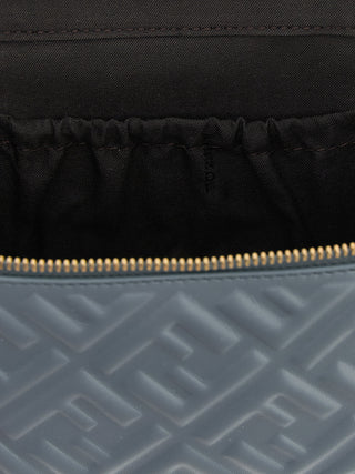 Blue Lamb Leather Handbag