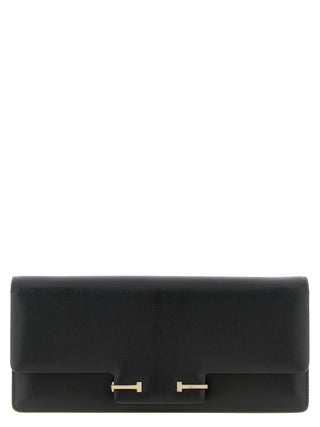 Black Goatskin Shoulder Bag