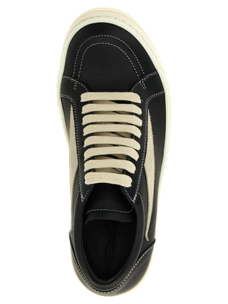 Bicolor Cowhide Low Top Sneakers