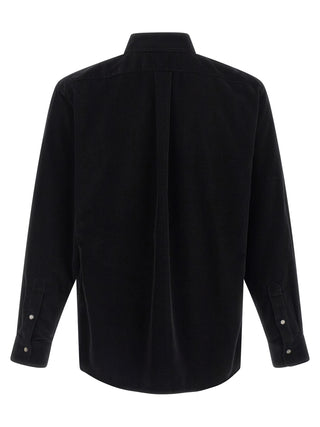 Blusa negra de algodón