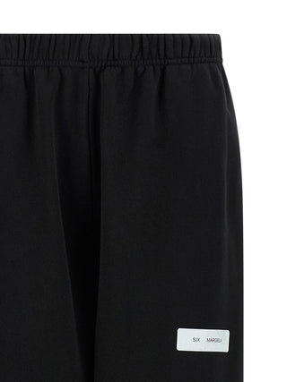 Black Cotton Joggers (Workout Pants)
