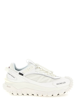 White Polyamide Athletic Sneakers