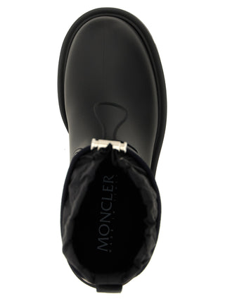 Black Pvc Ankle Boots