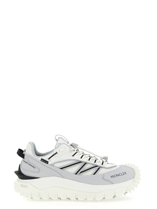 Gray Polyamide Athletic Sneakers