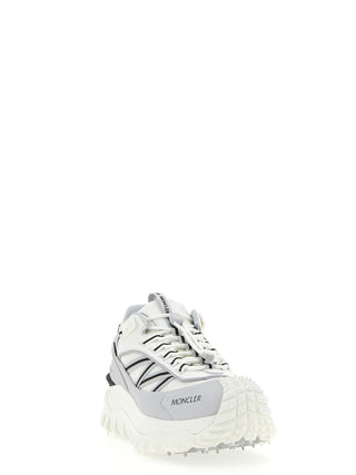 Gray Polyamide Athletic Sneakers