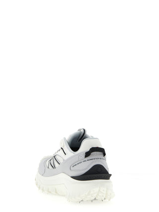 Gray Polyamide Athletic Sneakers