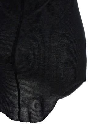 Black Viscose Tank Tops