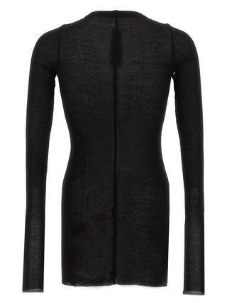 Black Viscose T-Shirt