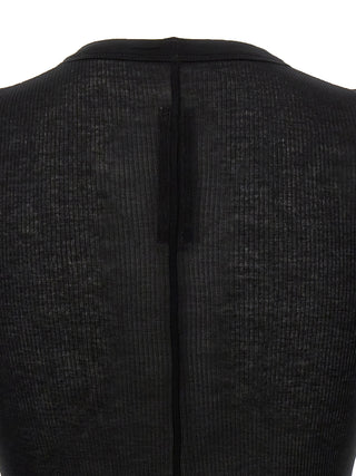 Black Viscose T-Shirt