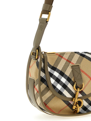 Multicolor Polyester Crossbody Bag