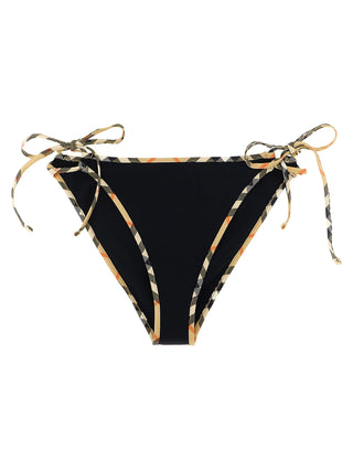 Bañador slip negro de poliamida