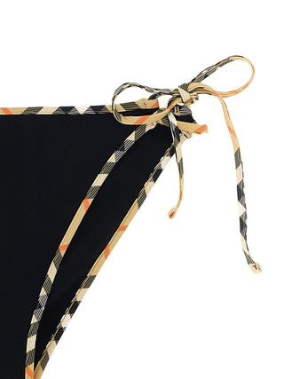 Bañador slip negro de poliamida