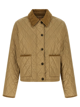 Beige Polyamide Jacket